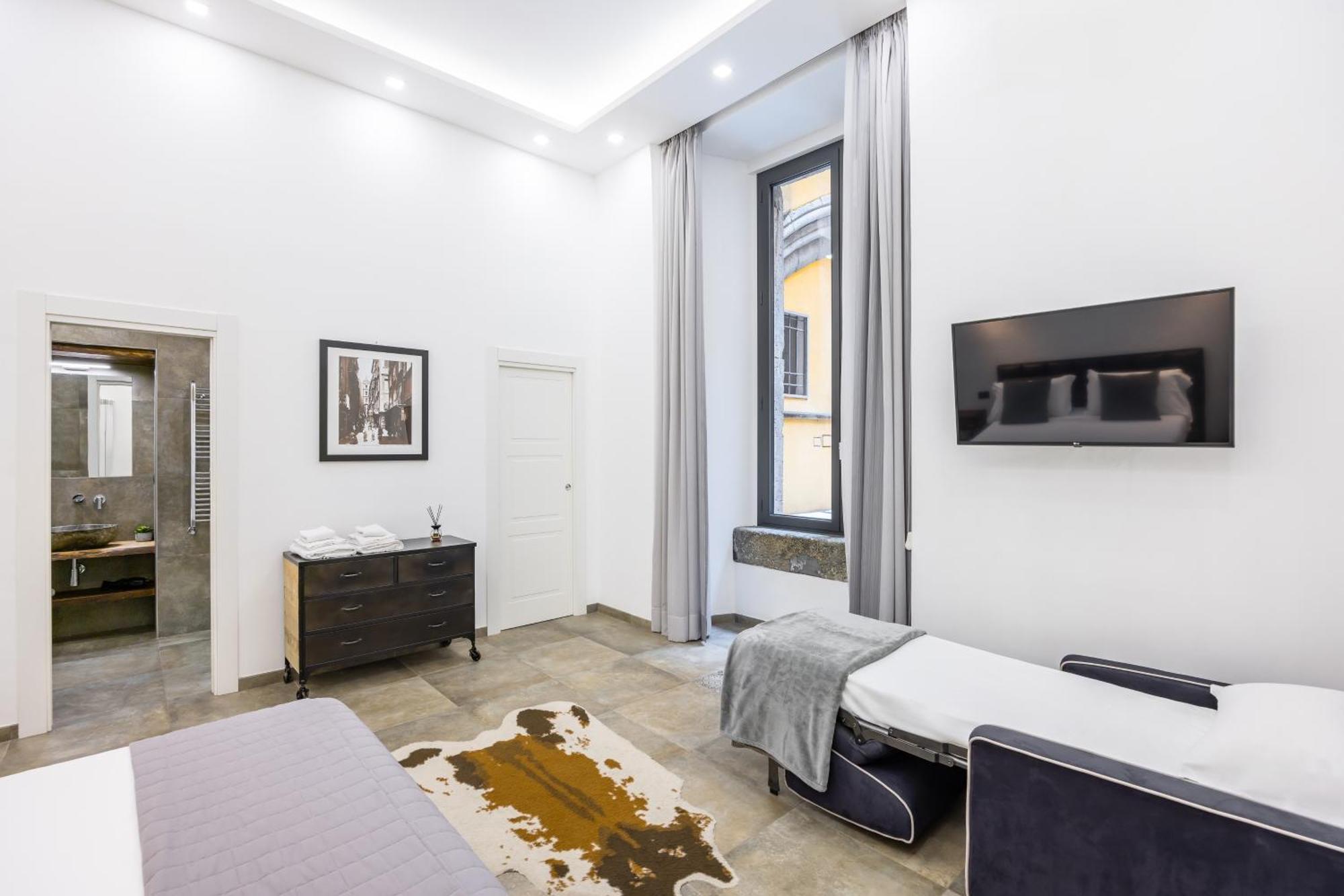 נאפולי Palazzo Mormando - Industrial Apartment מראה חיצוני תמונה